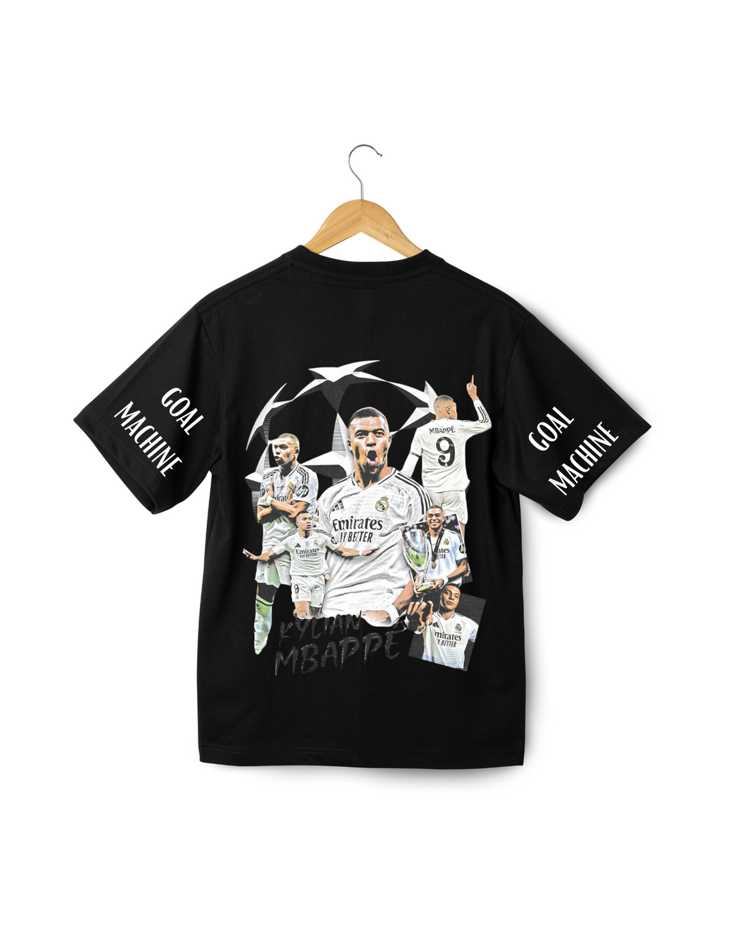 Kylian Mbappé Oversized Graphic T-Shirt | Streetwear Edition for Football Fans