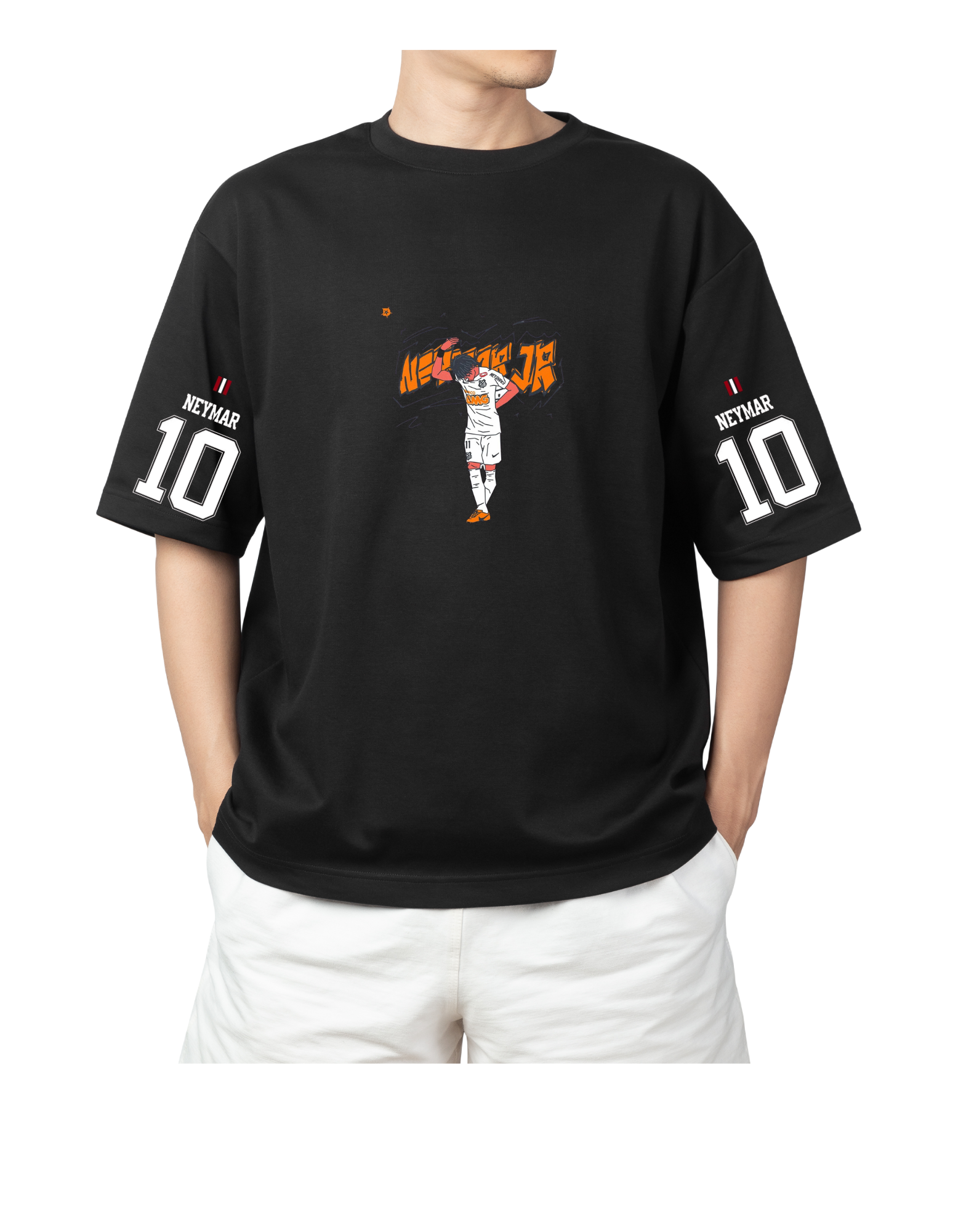 Neymar Jr. Oversized Graphic T-Shirt | Limited Edition Fan Tribute
