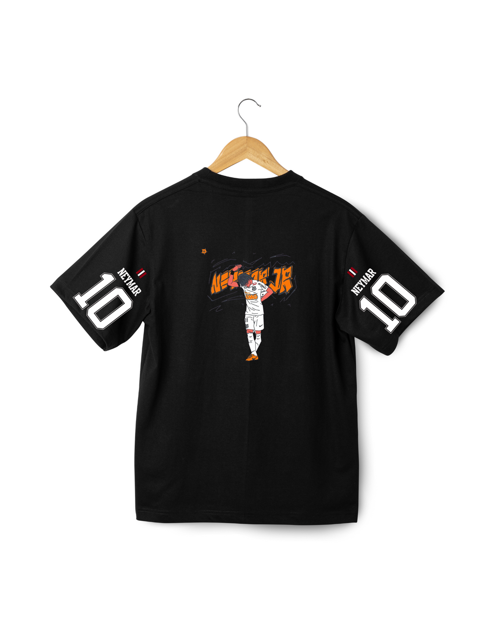 Neymar Jr. Oversized Graphic T-Shirt | Limited Edition Fan Tribute