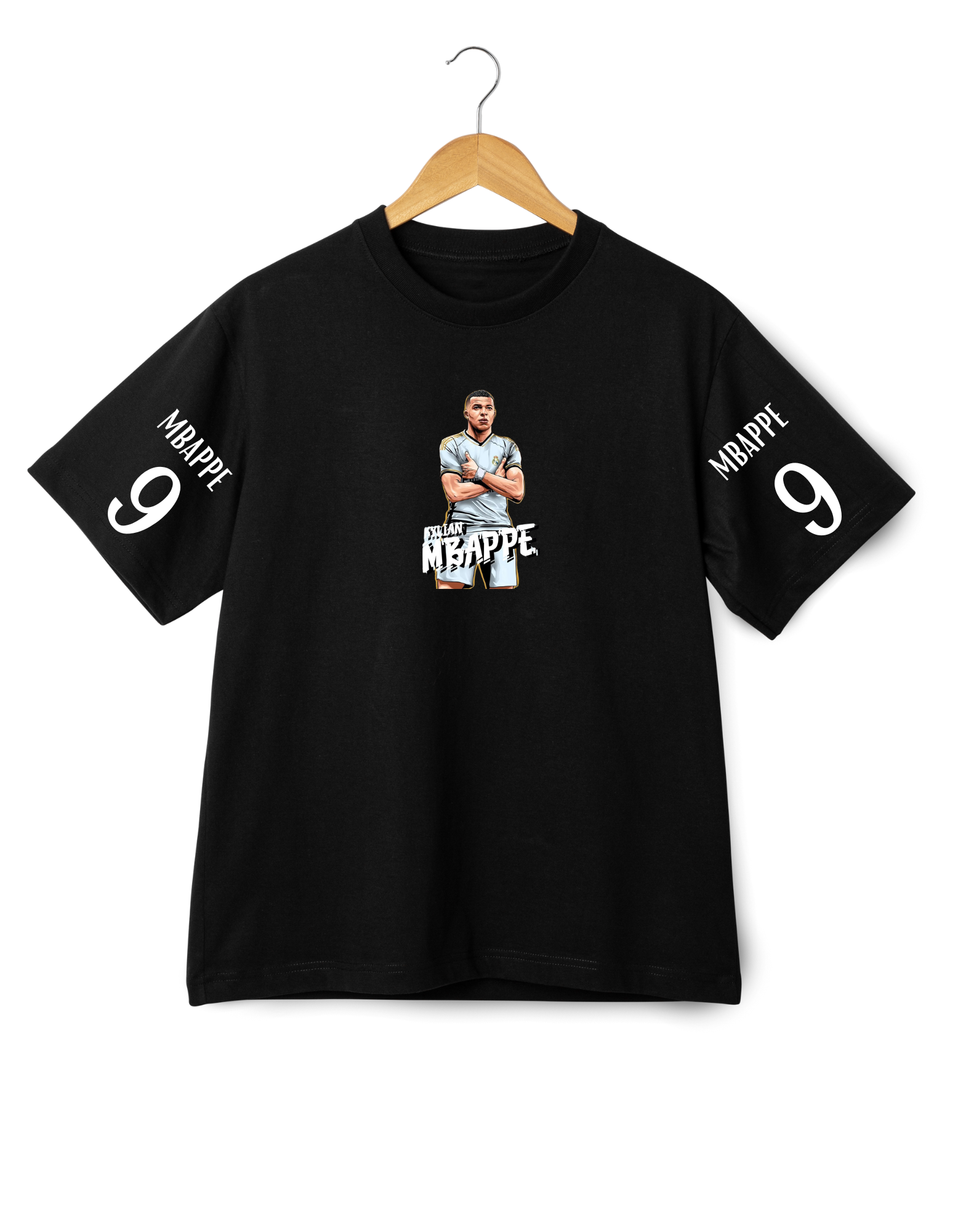 Kylian Mbappé Oversized Graphic T-Shirt | Streetwear Edition for Football Fans