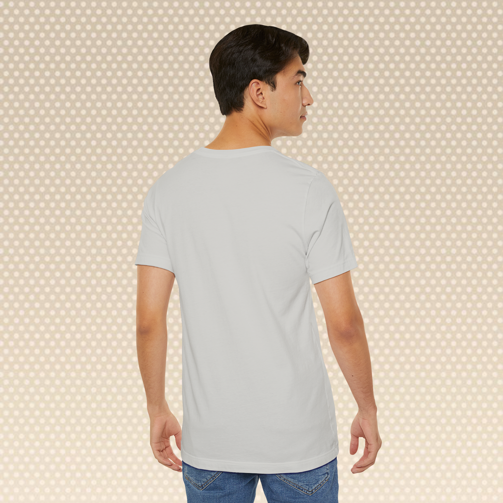 "AARGH! Comic-Style Monster Battle Graphic Tee – Unisex T-Shirt"